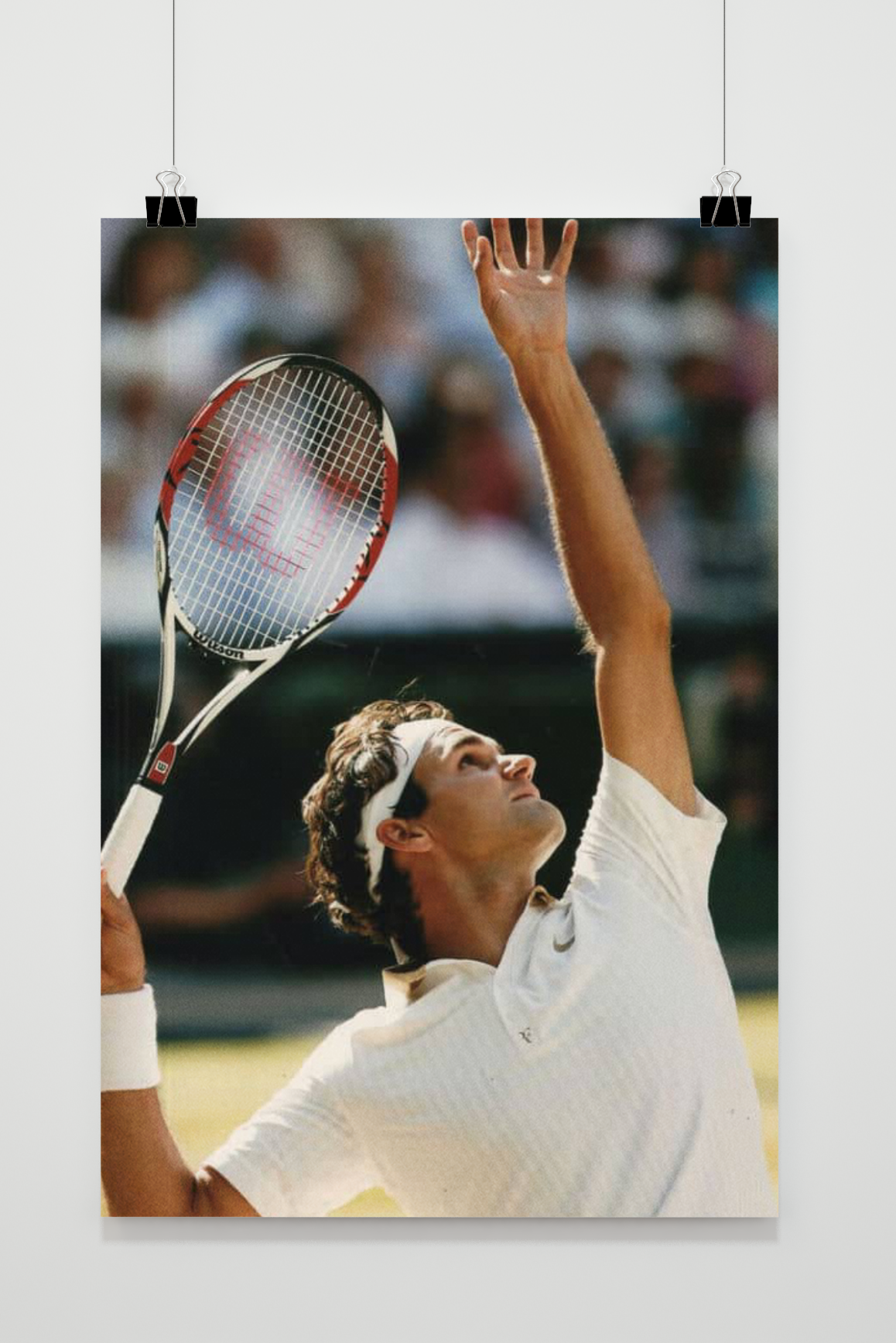 Póster Roger Federer Smash de 25 Artstreet