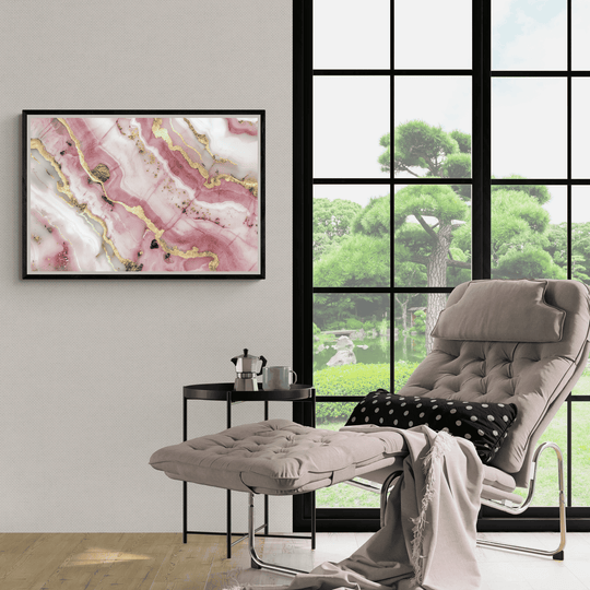 Marble Pink Abstract