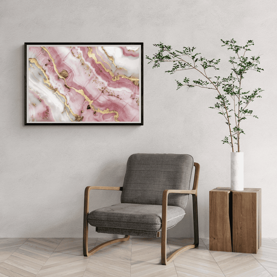 Marble Pink Abstract