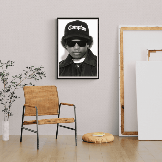 Eazy E Zwart Wit