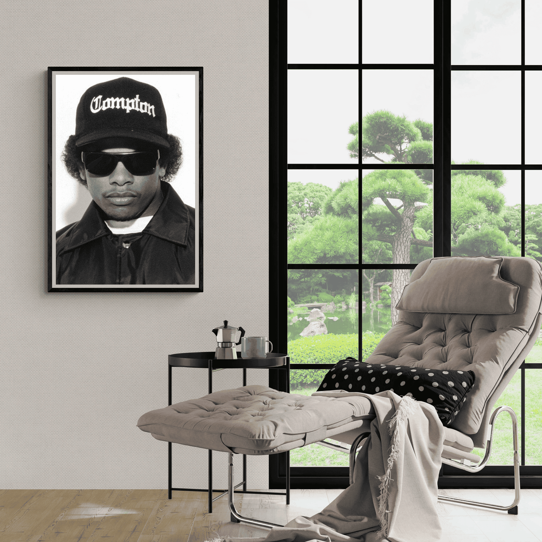 Eazy E Zwart Wit