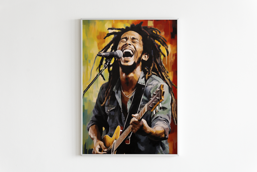 Bob Marley Abstract