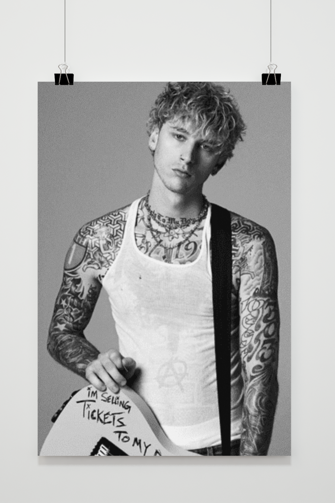 Póster Machine Gun Kelly de 25 Artstreet