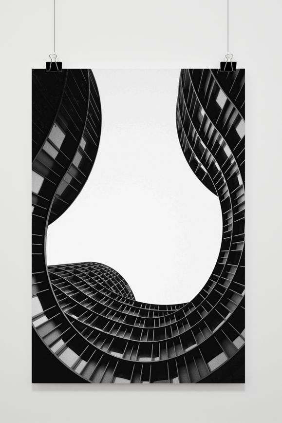 Póster Edificios de 25 Artstreet