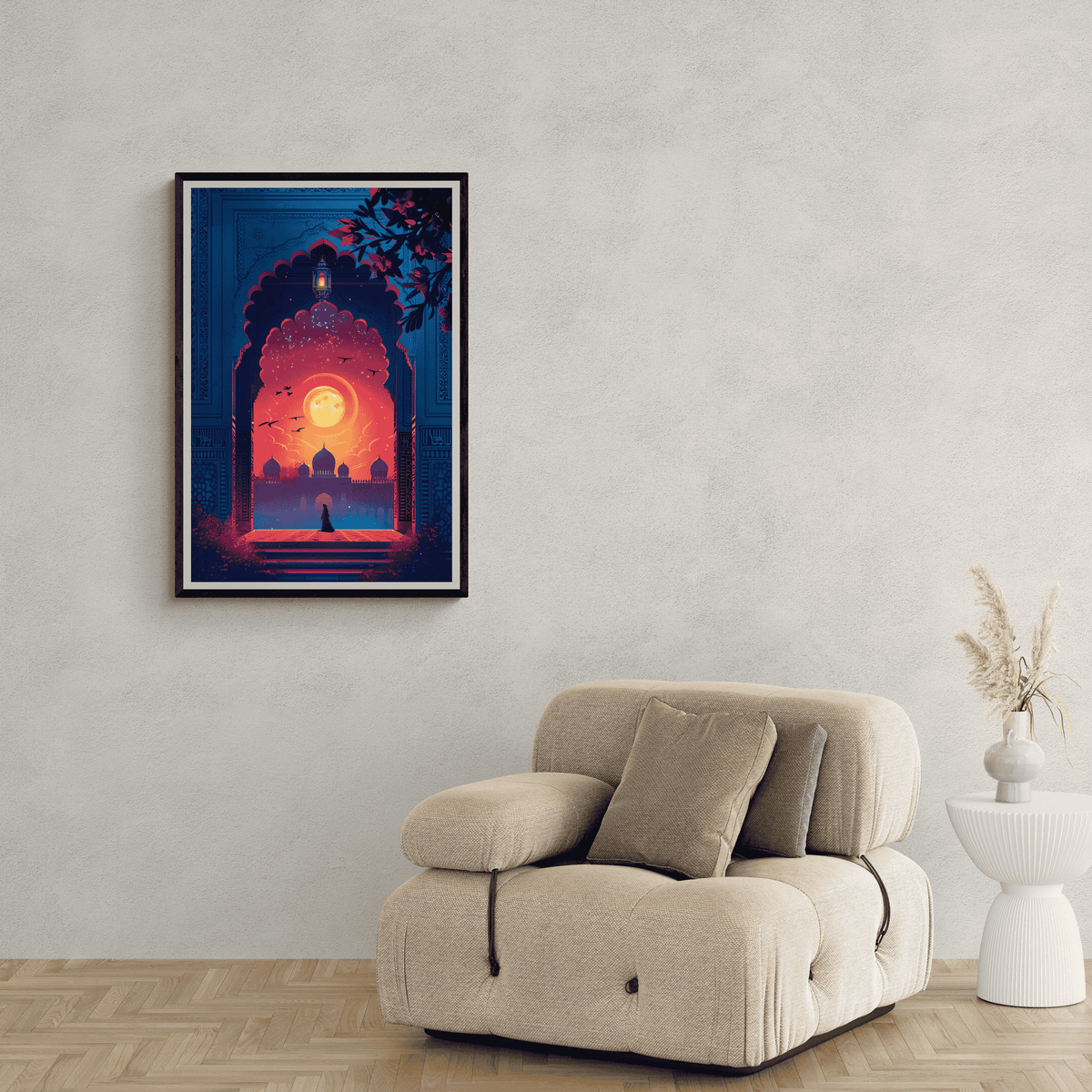 Mosquée Ramadan dans un intérieur