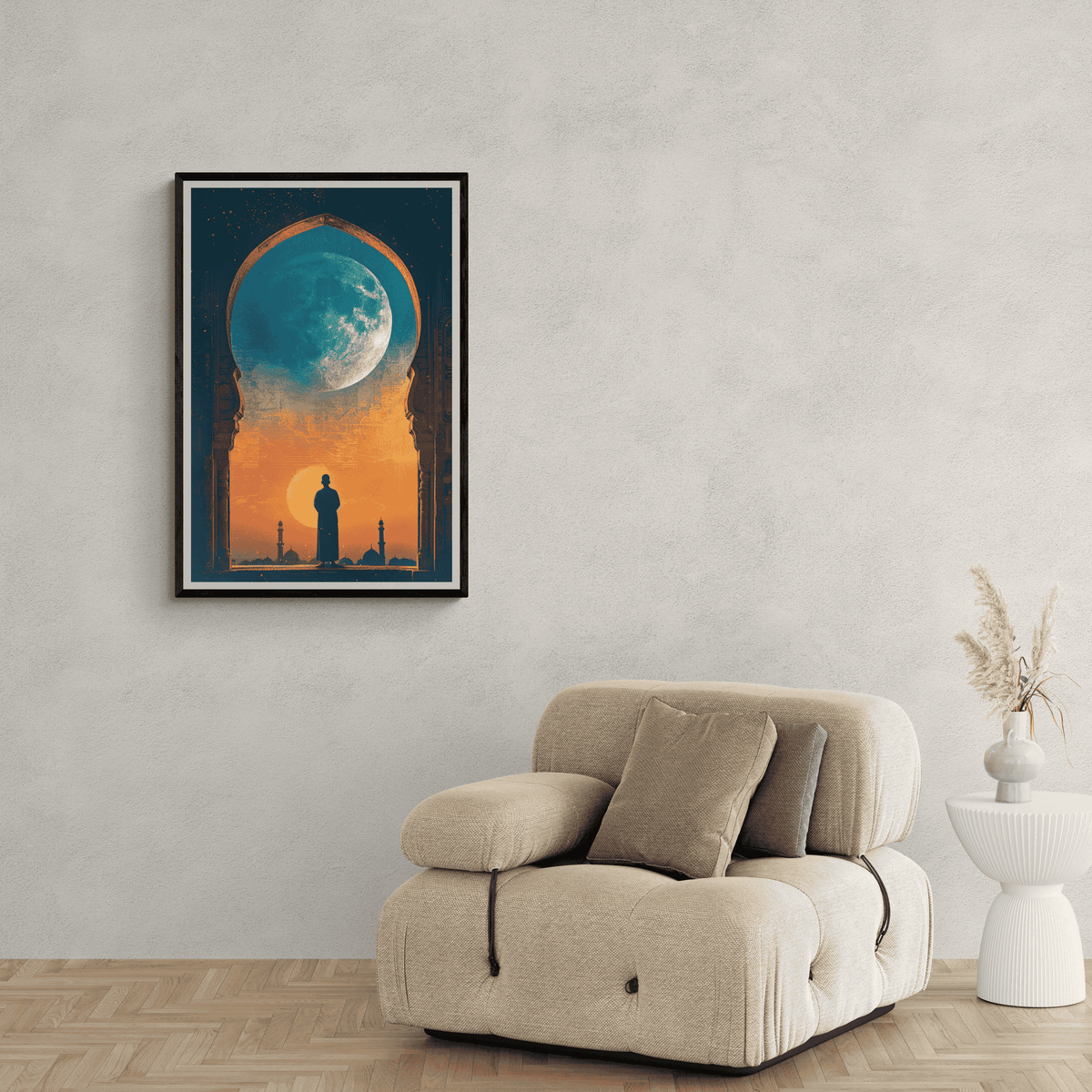 Nuits Arabes dans un intérieur