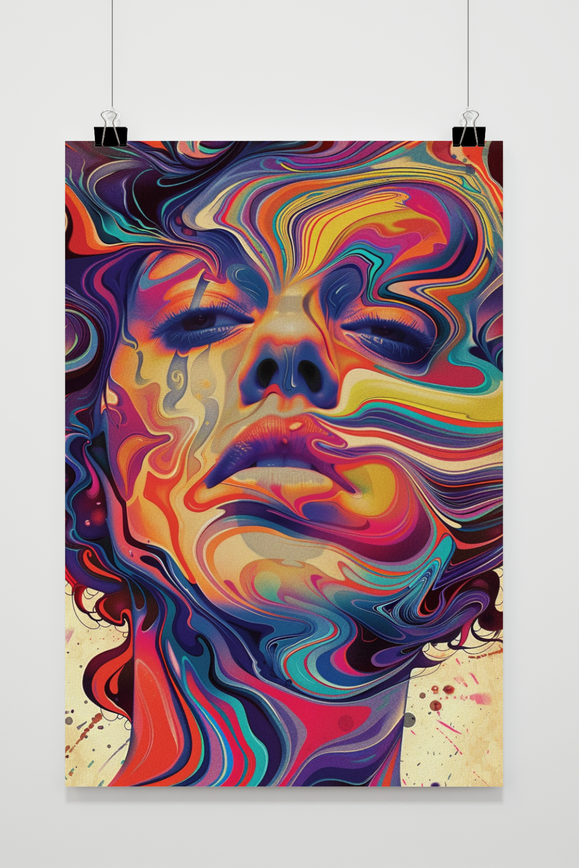 Lucid Hoofd poster