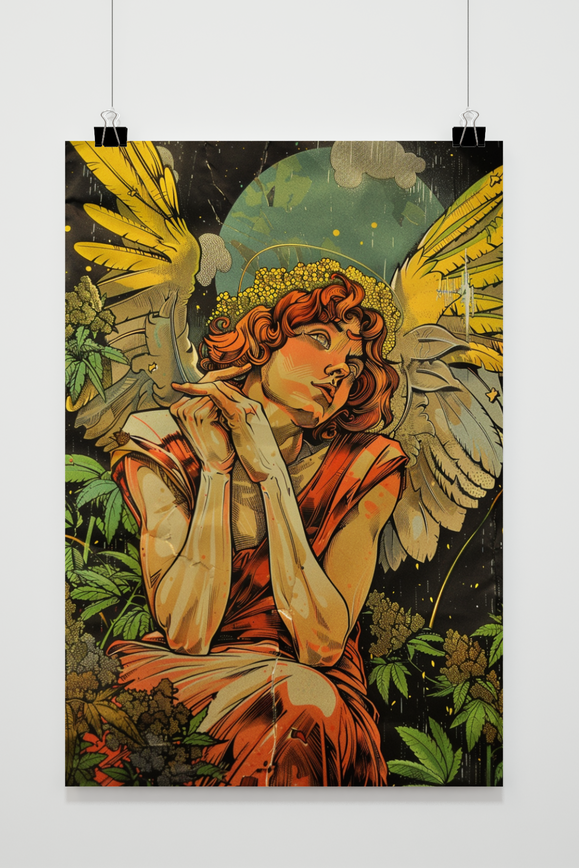 Cannabis Engel poster