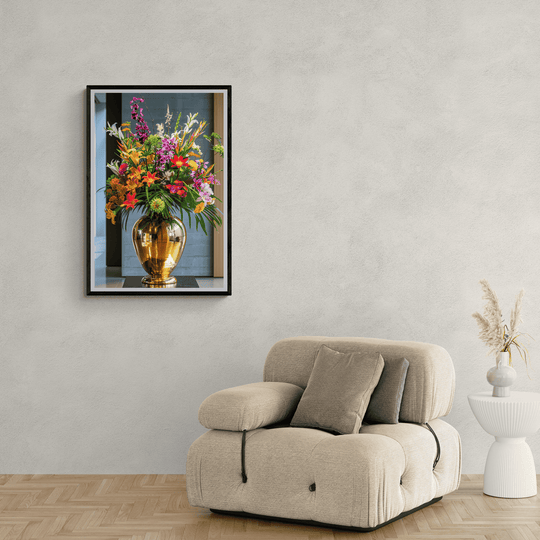 Vase mit Blumen