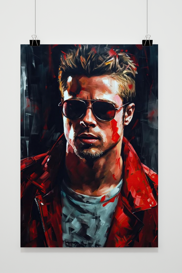 Affiche Tyler Durden Fightclub