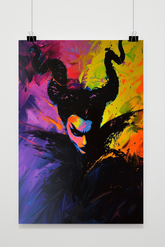 Póster Maleficent de 25 Artstreet