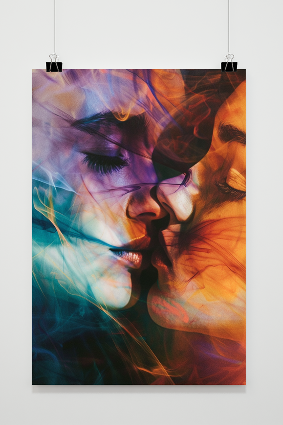 Sinnlicher Kuss Poster
