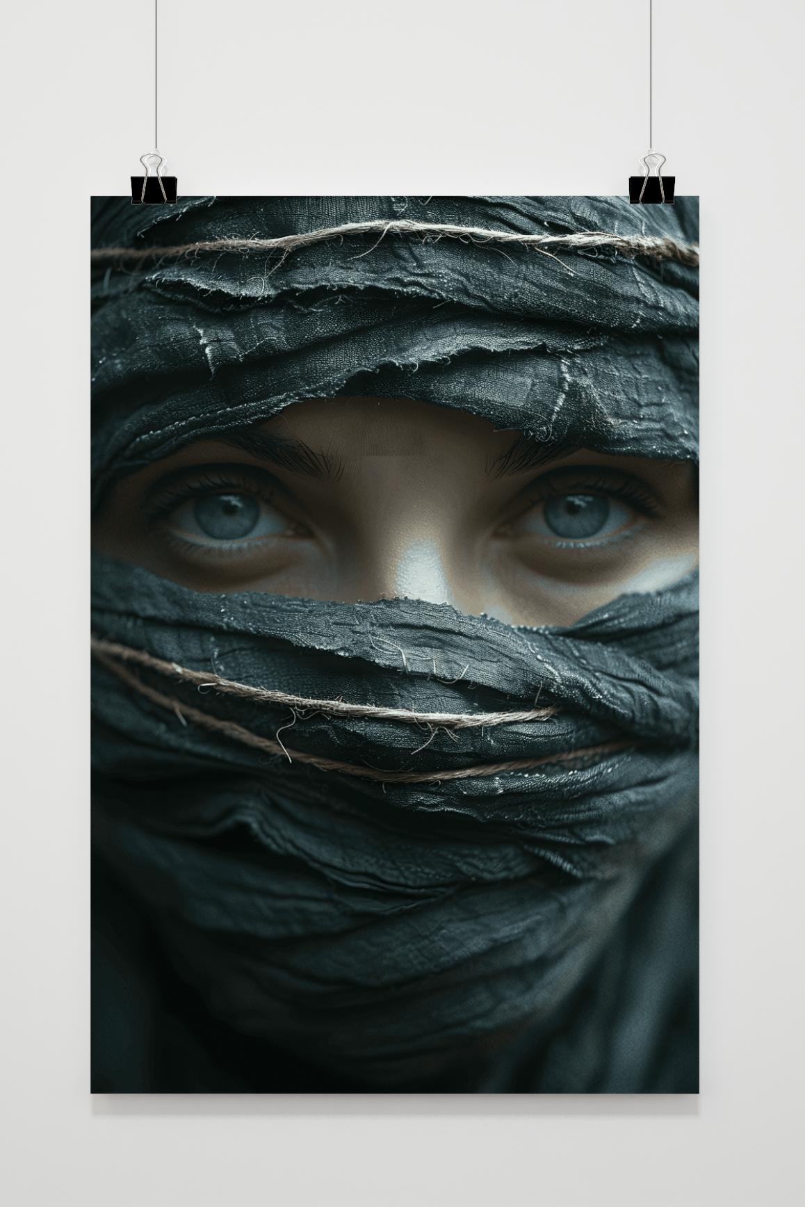Póster Ojos Abstractos de 25 Artstreet
