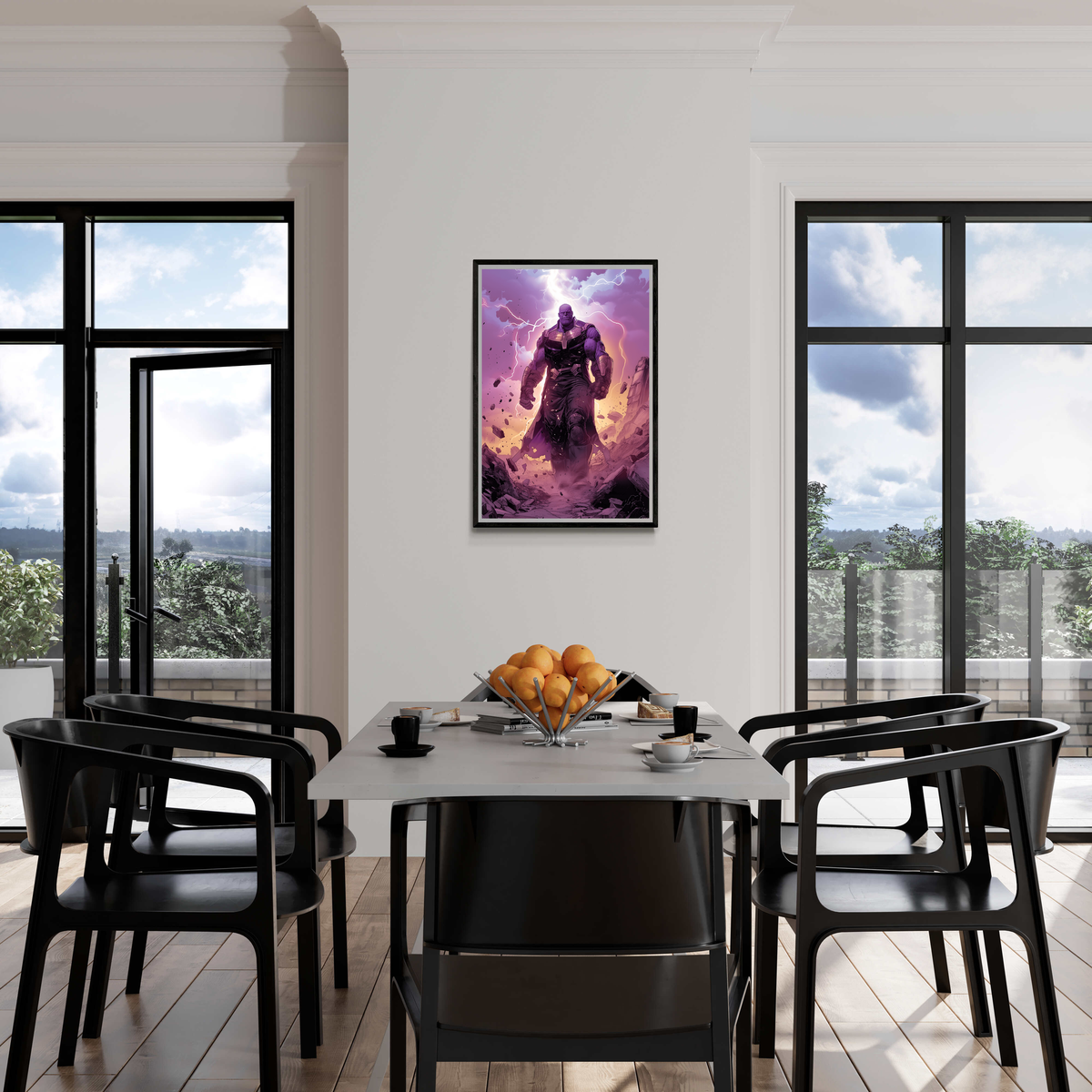 Thanos en un interior