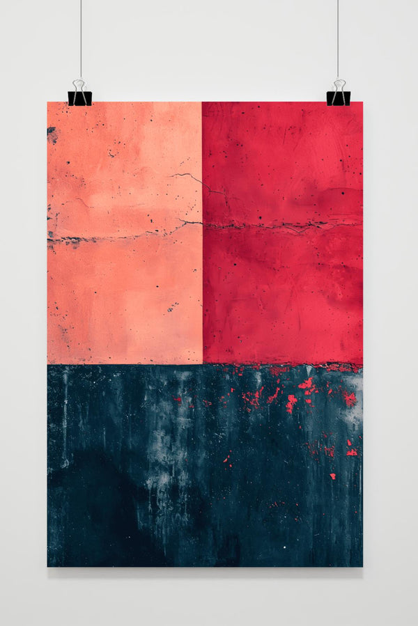 Muur Abstract poster