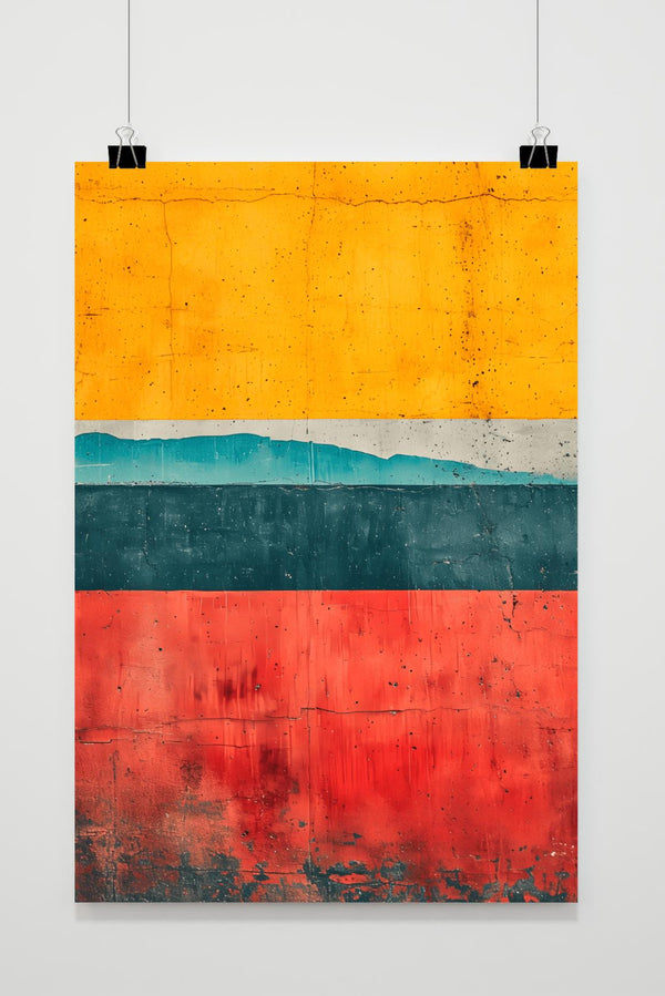 Moderne Linie Poster