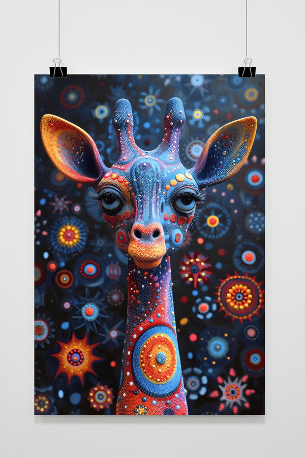 Festival Giraffe poster