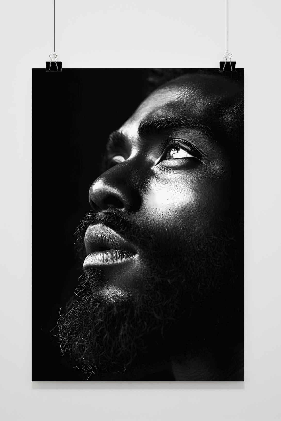 Póster Hombre Africano de 25 Artstreet
