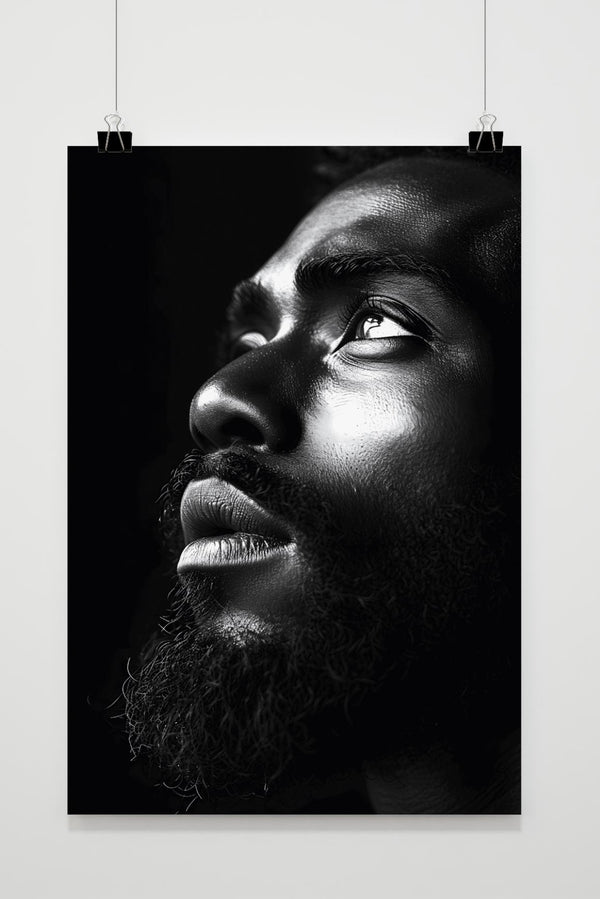 Affiche Homme africain