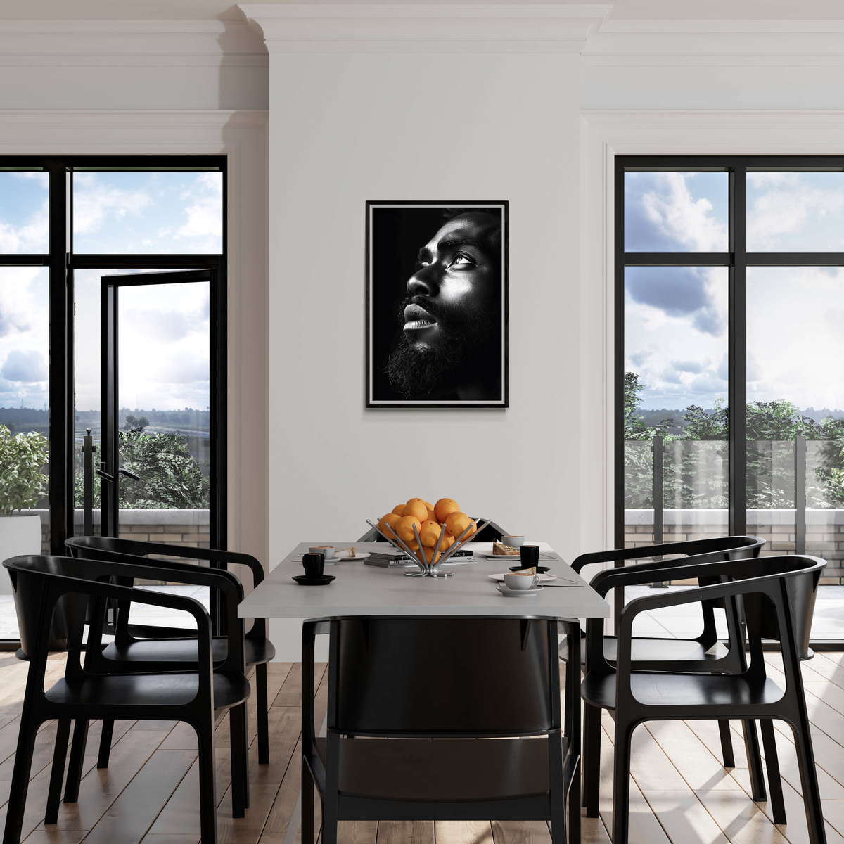 Hombre Africano en un interior