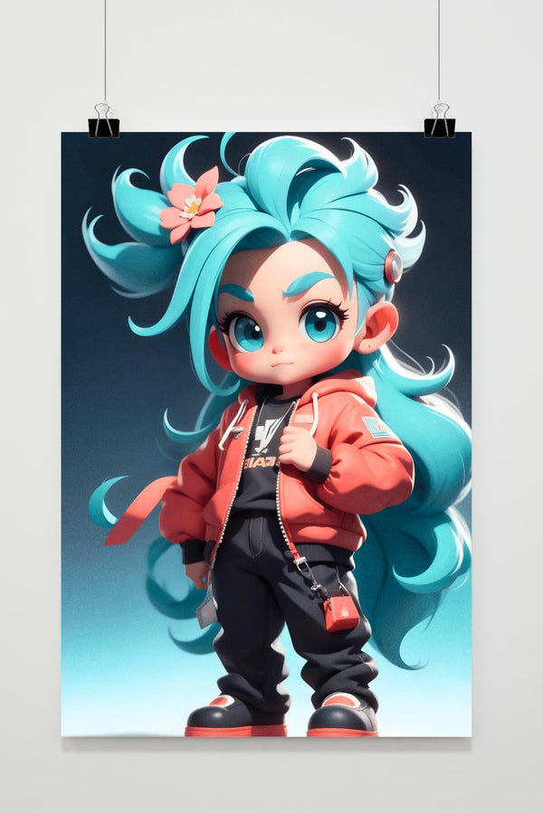 Cool Kid Anime poster