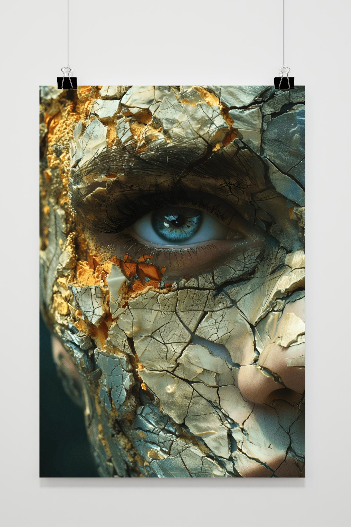 Póster Ojos Rotos de 25 Artstreet