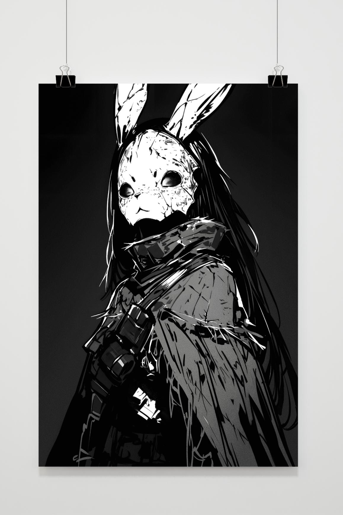 Affiche Lapin Tueur de 25 Artstreet