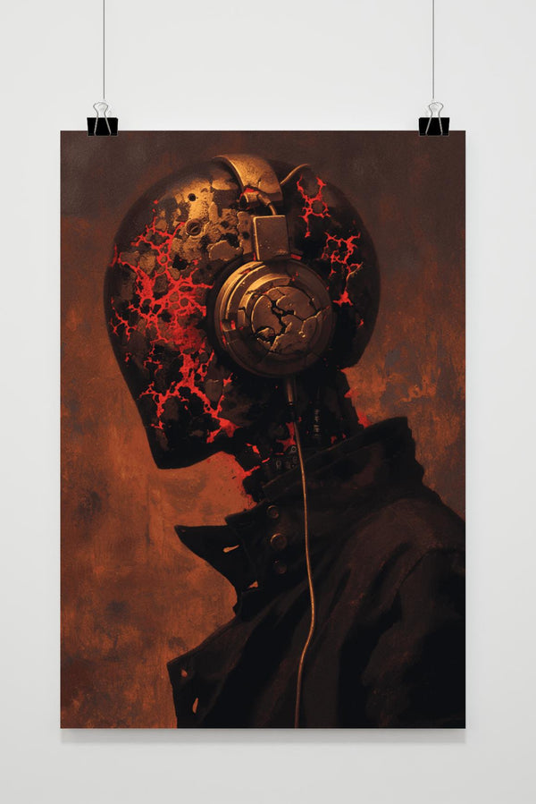 Póster Robot Musical