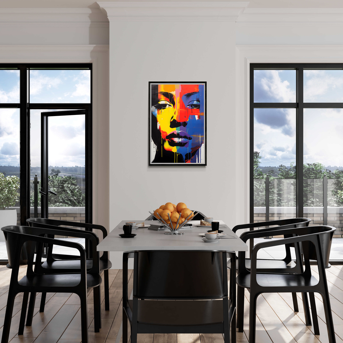 Primer Plano de Color en un interior