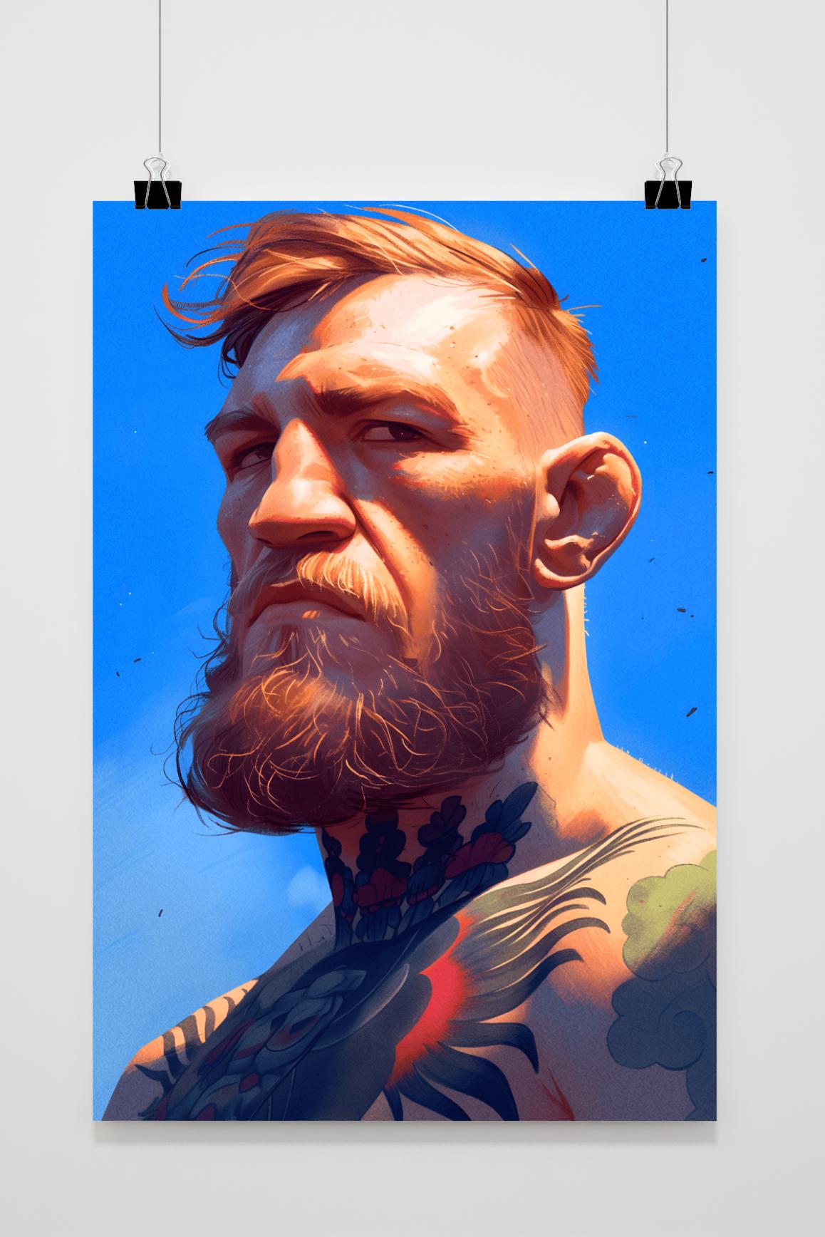 Affiche Conor McGregor Tatouage de 25 Artstreet