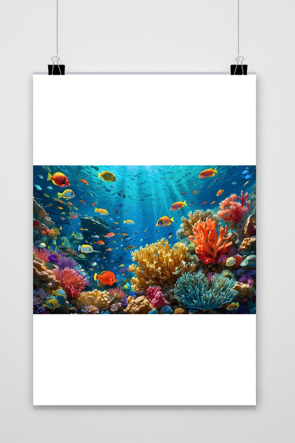 Póster Arrecife de Coral