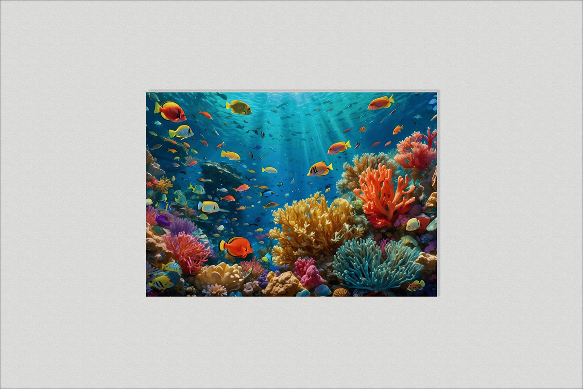 Arrecife de Coral en un interior