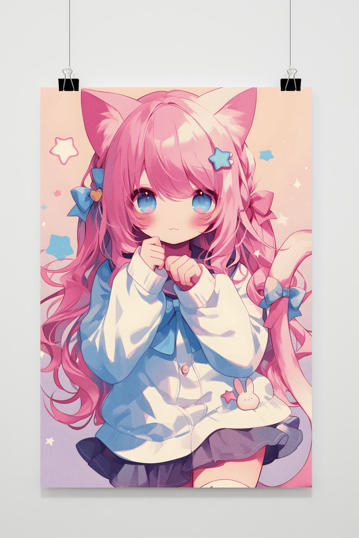 Póster Chica Conejita de 25 Artstreet