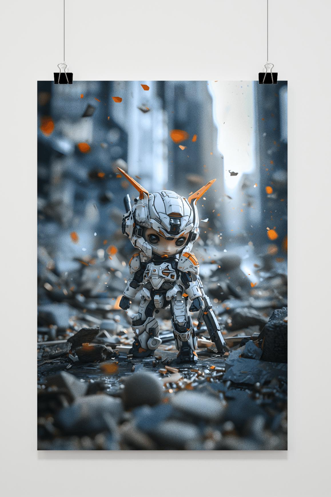 Affiche Mecha Mignon de 25 Artstreet