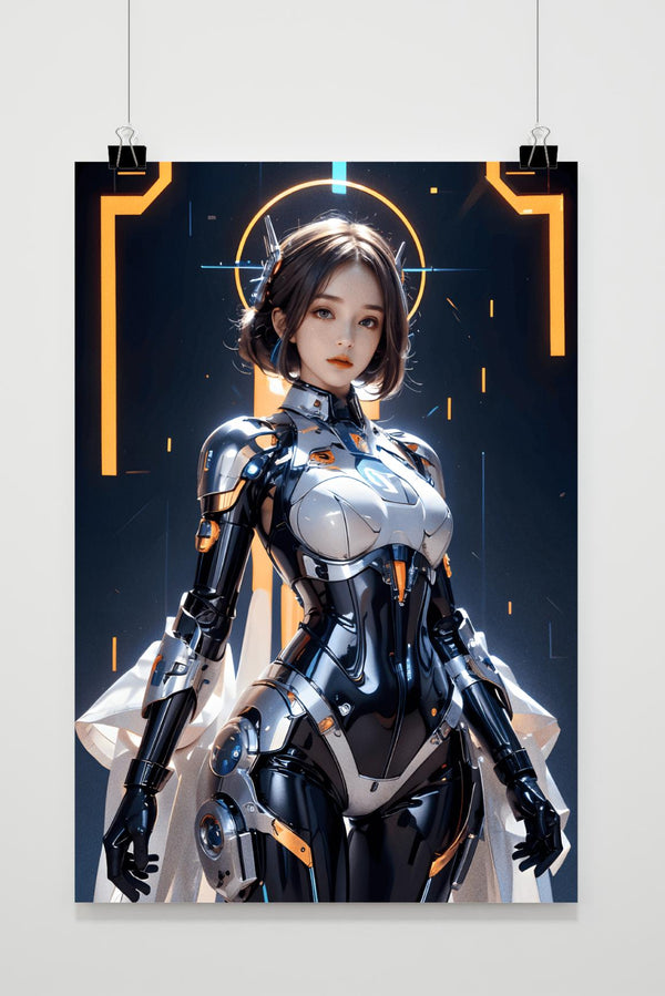 Póster Chica Cyber