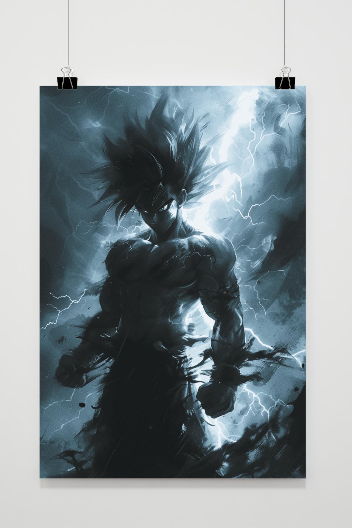 Affiche Dragonball Éclair de 25 Artstreet