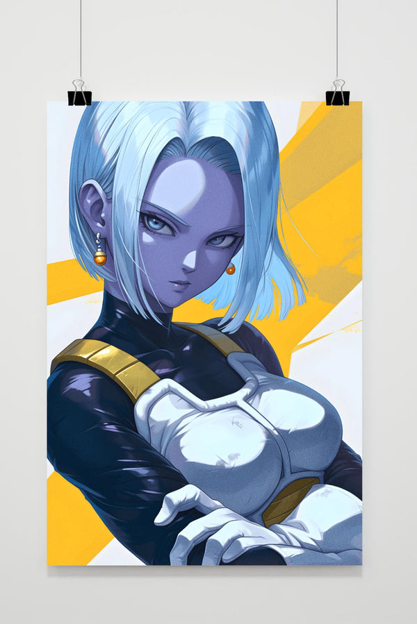 Affiche Dragonball Android 18