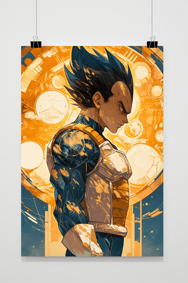Póster Vegeta Dragonball