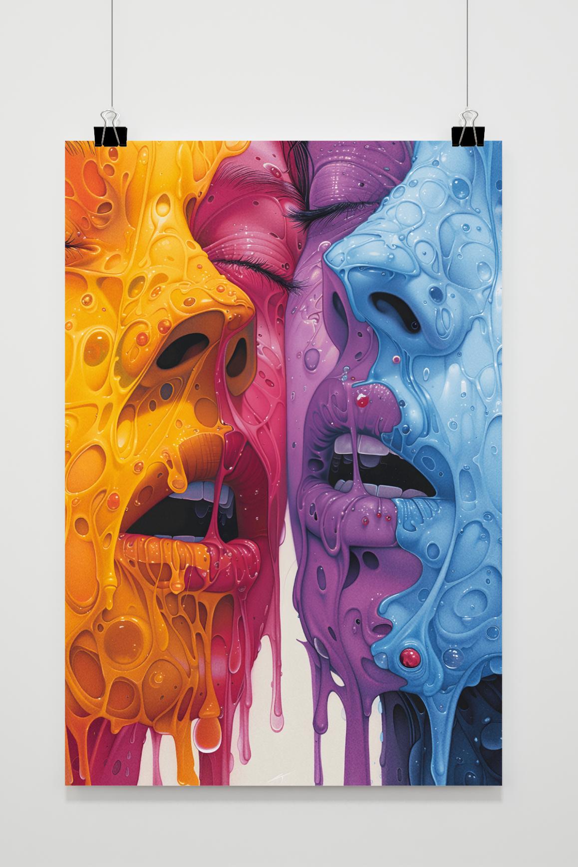 Póster Twee Gezicht de 25 Artstreet