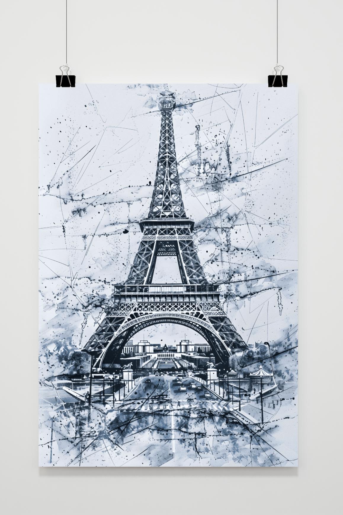 Eiffel Tower Drawing