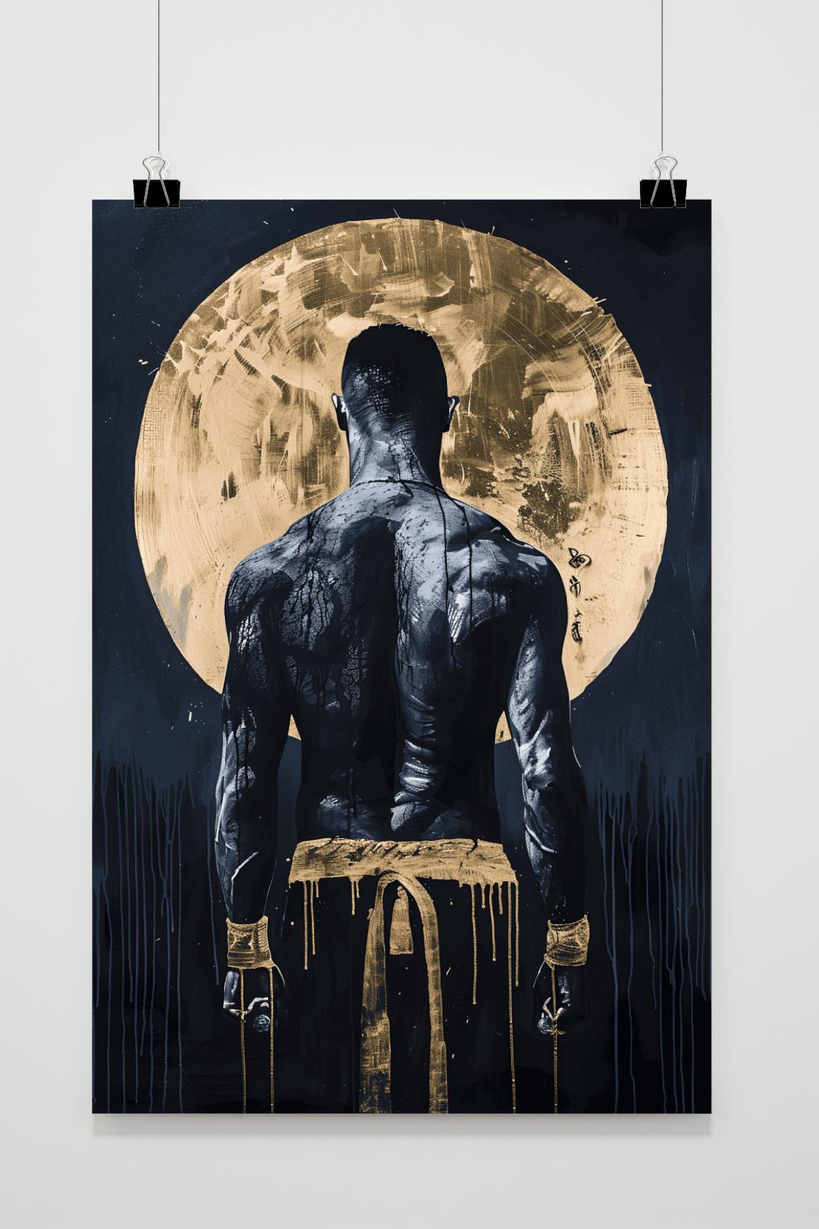 Póster Vechter Rug de 25 Artstreet