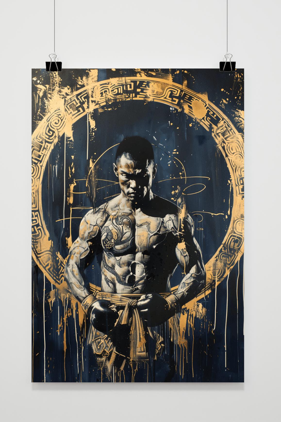 Póster Oosterse Vechter de 25 Artstreet