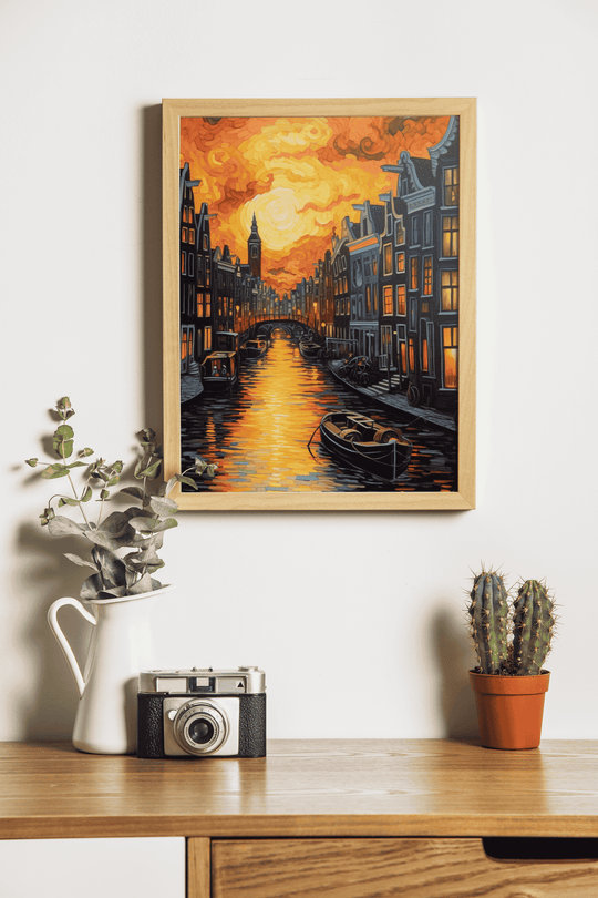 Amsterdam Poster Canals