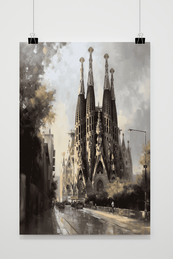Póster La Sagrada Familia