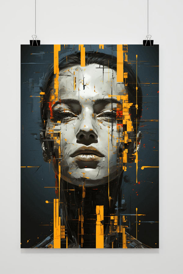Geel Glitch poster