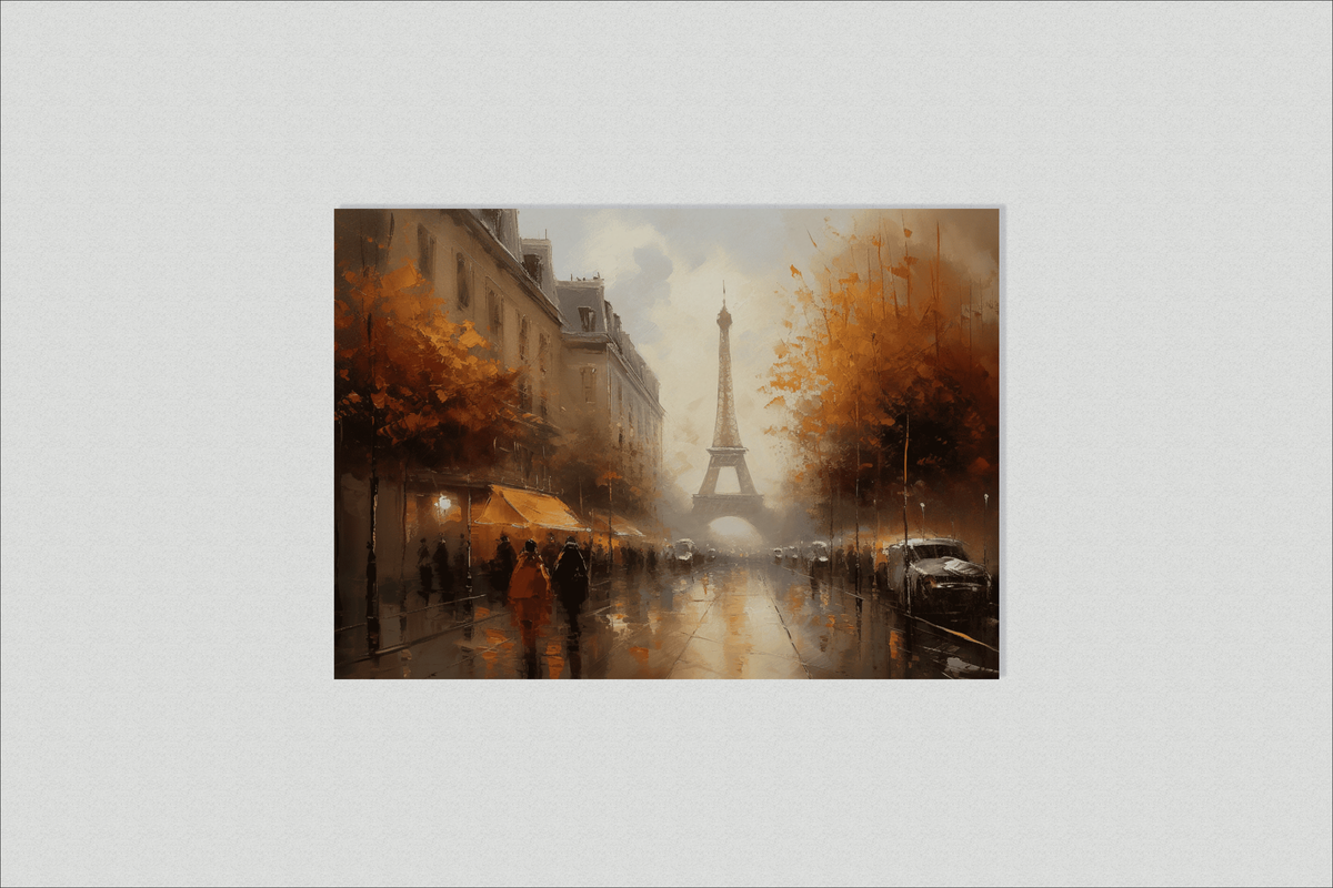 Tour Eiffel dans un intérieur