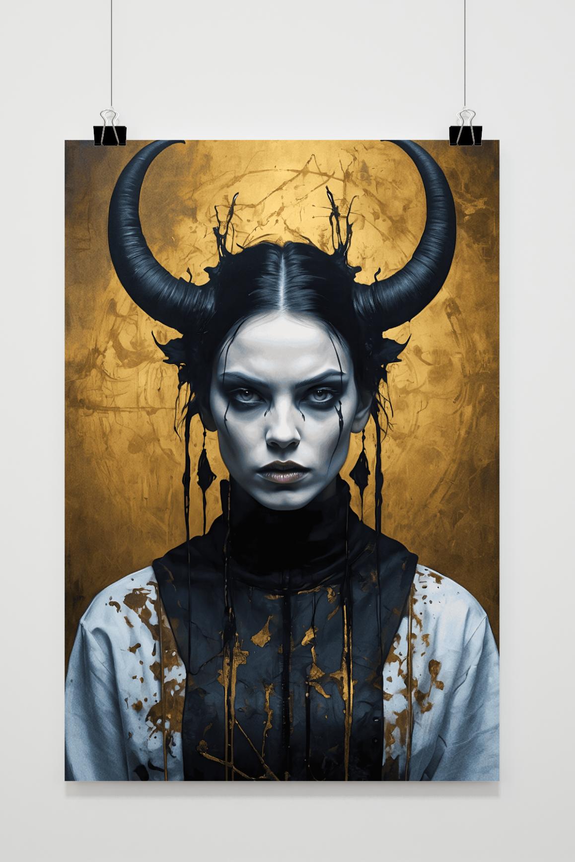 Póster Chica Gótica de 25 Artstreet