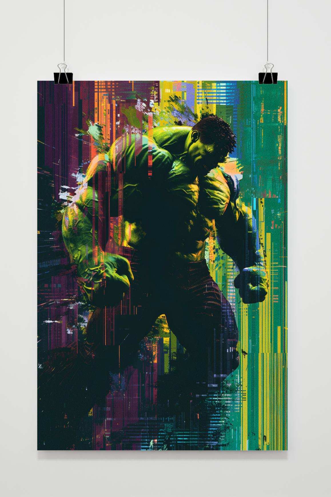 Póster Hulk de 25 Artstreet