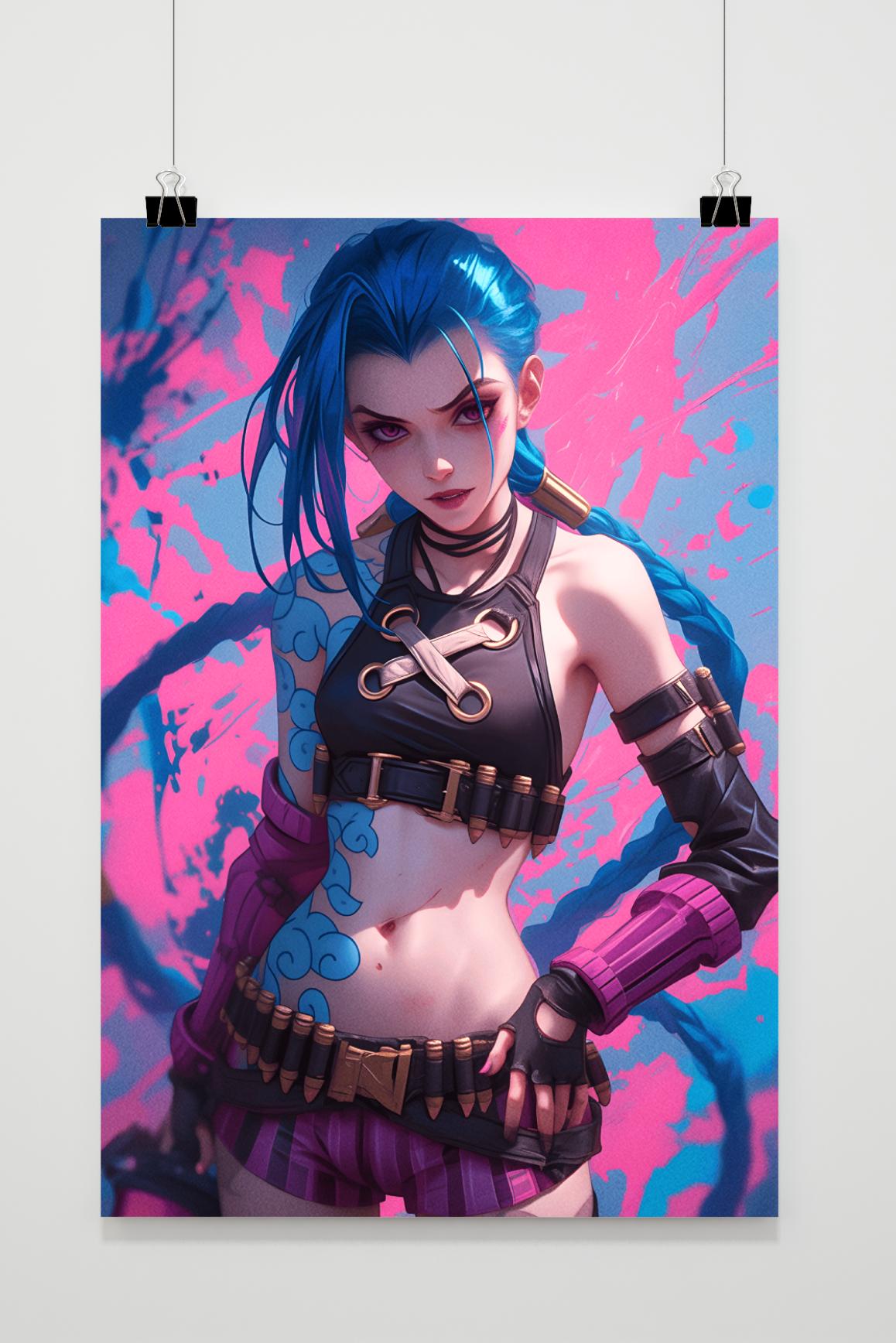 Póster Jinx Tatuaje de 25 Artstreet