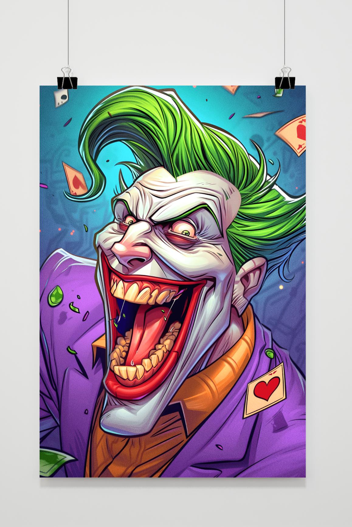 Póster Joker Pop Art de 25 Artstreet